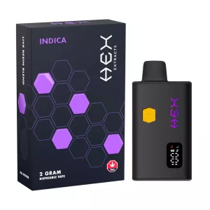 Purple Urkle Indica Thc Vape Pen - Hex