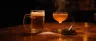 Crossfade warning illustration showing cannabis and alcohol interaction effects
