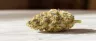 Ice Cream Cake cannabis buds covered in trichomes