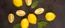 Limonene terpene in fresh cannabis flower and citrus peel