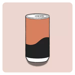 Cannabis nano drinks on a white background.
