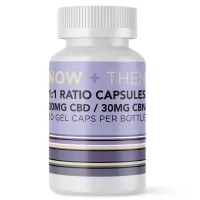 Premium sleep capsules by NOW+THEN with CBD and CBN