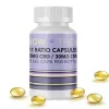 NOW + THEN CBD CBN capsules bottle with gel caps.