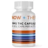NOW + THEN 10mg THC Capsules Bottle with 30 Gel Caps.