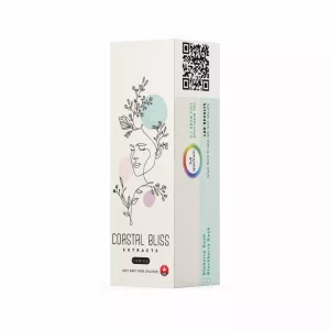 Blueberry Kush Indica THC Vape Cartridge 500mg – Coastal Bliss