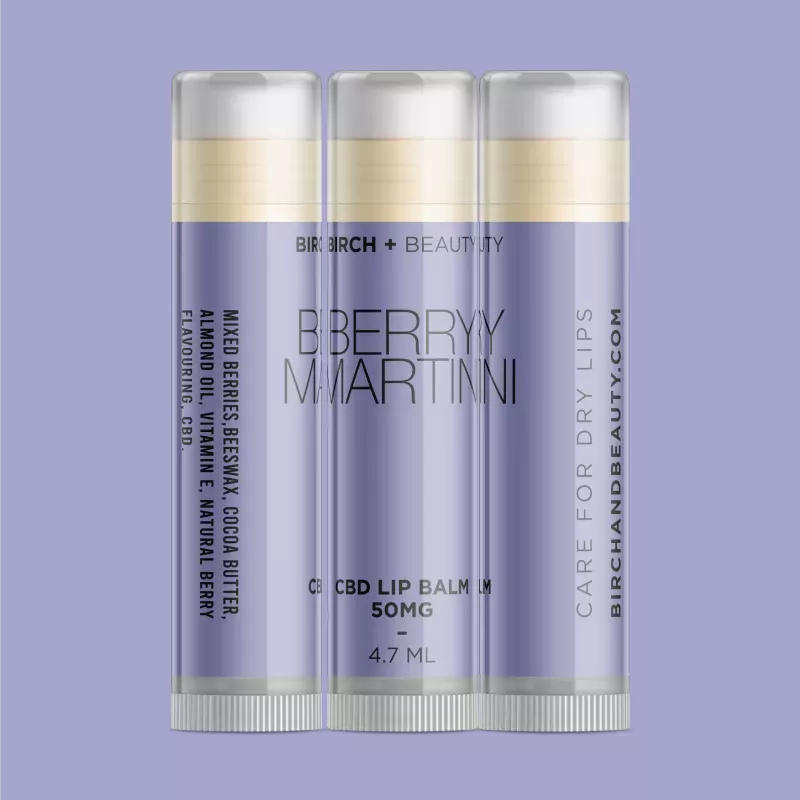 Berry Martini Hydrating CBD Lip Balm 50mg – BIRCH+BEAUTY