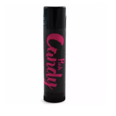 Candy Pink Vida Lip Balm with Matte Body and Glossy Cap
