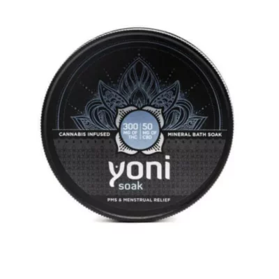 Cannabis Yoni Soak with 300mg THC for Menstrual Relief