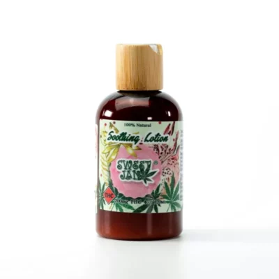 Sweet Jane Soothing Lotion 4oz with 200mg THC - Natural Ingredients.