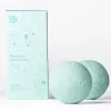 CBD bath bombs, 300mg full spectrum, peppermint and eucalyptus, soothing relaxation.
