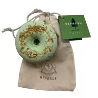 Refresh CBD beauty bath bomb with 75mg energizing CBD for natural mental clarity