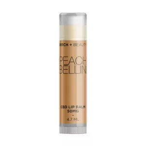 Peach Bellini Hydrating CBD Lip Balm 50mg – BIRCH+BEAUTY