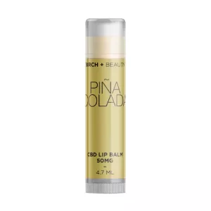 Pina Colada Hydrating CBD Lip Balm 50mg – BIRCH+BEAUTY