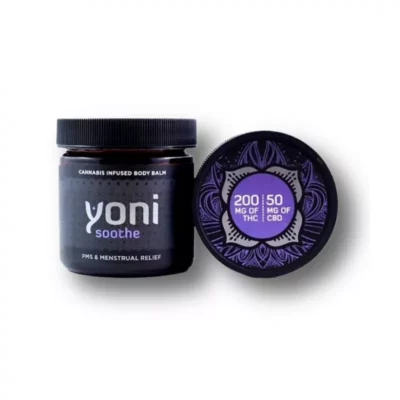 Yoni Soothe Cannabis Balm - 200mg THC, 50mg CBD for Menstrual Relief