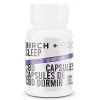 Birch + Fog Sleep Aid CBD Capsules, 30 count, 25mg each.