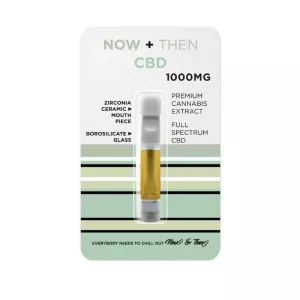 Full Spectrum CBD Vape Cartridge 1g – NOW+THEN