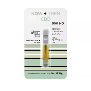 Full Spectrum CBD Cartridge 500mg – NOW+THEN