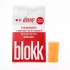 Kandy Kandy Strawberry CBD THC gummy candy, 37.5mg each, gluten-free, lab tested.