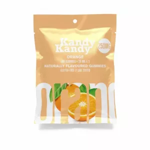 Orange Full Spectrum CBD Gummies 50mg x 5pcs (250mg) – KANDY KANDY