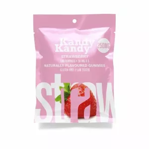 Strawberry Full Spectrum CBD Gummies 50mg x 5pcs (250mg) – KANDY KANDY