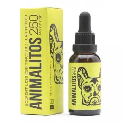 Animalitos 250mg CBD Tincture for Pets - Lab-Tested, Solvent-Free