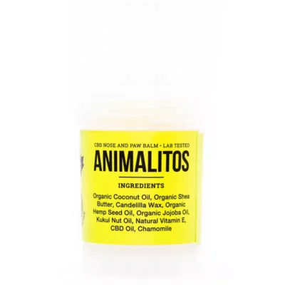 Organic Animalitos CBD Balm for Pet Nose & Paw Care.