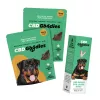 CBD products for large dogs; treats and drops with Canadian beef, bacon flavor, health benefits.