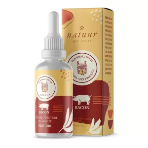 Bacon CBD Tincture for Small Dogs 125mg – Natuur