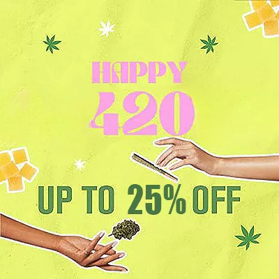 Celebrate 420 with our special cannabis sale promotion.