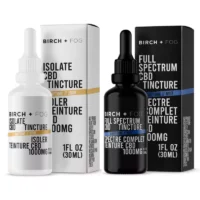 Birch + Fog CBD Tinctures Day and Night Set - 1000mg for Wellness Routine