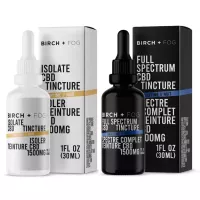 High potency CBD tincture 1500mg day night duo by BIRCH+FOG