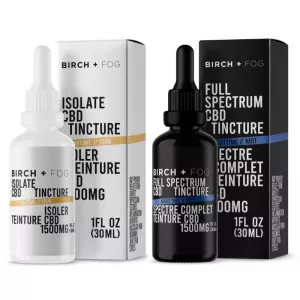 Day + Night CBD Tincture Duo 1500mg  – BIRCH+FOG