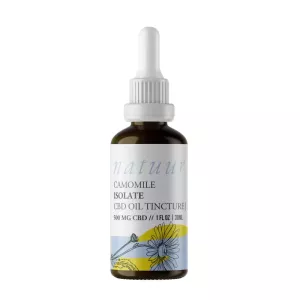 Chamomile Flavoured CBD Isolate Tincture 500mg – Natuur