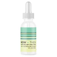CBD CBG pain tincture bottle by NOW+THEN for chronic pain relief