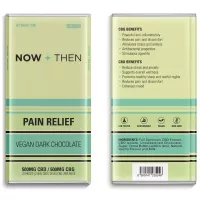 CBD for anxiety dark chocolate bar by NOW+THEN