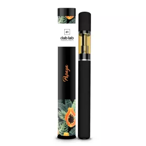 Papaya Indica Disposable THC Vape Pen 1g – Dab Lab