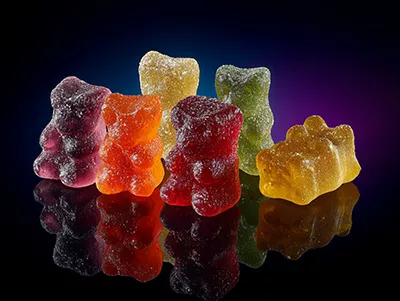 Premium cannabis edibles gummy collection BIRCH+FOG