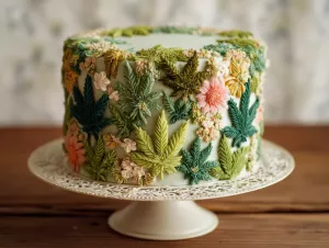 Cannabis Cake Edibles Recipe: Moist Weed Cake with Frosting