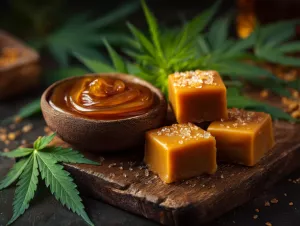 Cannabis Caramel Edibles Recipe: Chewy THC Candy Squares
