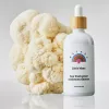 Lions Mane tincture with fresh mushroom, eco-friendly design, brain-boosting benefits highlighted.