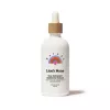 Lions Mane mushroom tincture in white bottle by Rainbo, 100 mL, with wooden cap.
