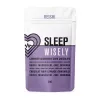 Reishi sleep chocolate pouch: lavender, chamomile, magnesium; vegan, sugar-free health supplement.