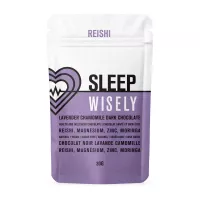 Wisely sleep chocolate bar with functional mushrooms and lavender