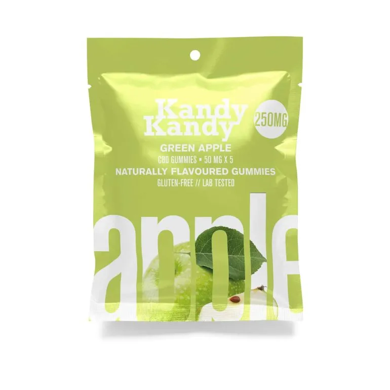 Green Apple Full-Spectrum CBD Gummies - Kandy Kandy