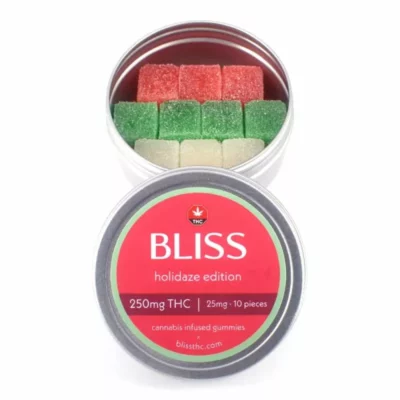 Bliss Edibles Thc Gummies Holidaze Edition