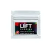 White pouch of LIIFT Exotic Fruit Flavour THC Gummies, 3000mg total.