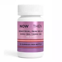 CBD gummies for menstrual pain relief with tropical flavor