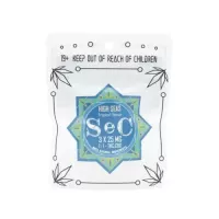 Premium ratio gummies with balanced CBD and THC by SeC