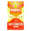 MOTA cannabis-infused watermelon jelly, 120mg THC, indica strain, vibrant packaging.
