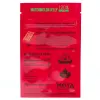Back of Mota Watermelon Jelly, 120mg THC, Sativa strain, ingredients, and nutrition facts.